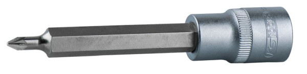 KS Tools 1/2" Bit-Stecknuss, lang, PZ3, 917.1327, 4042146359334