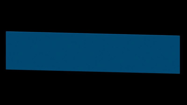 ANKE Werkbänke Blende Systemaufbau, 1900 x 400 mm (AM 1941), RAL 5010, 961.009