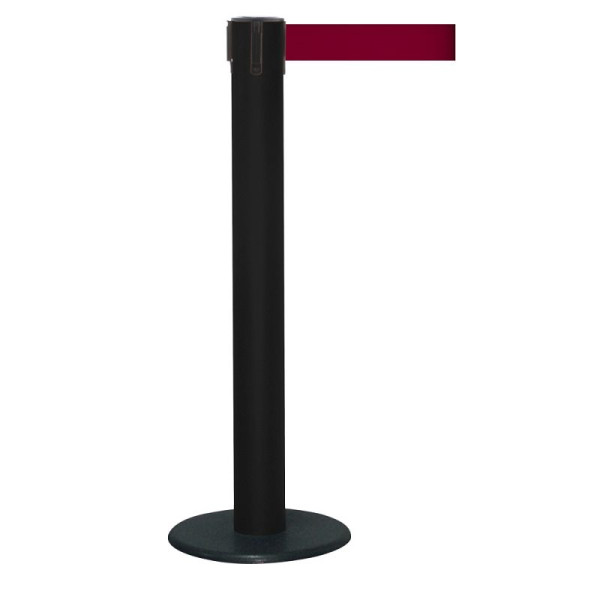 Stein HGS Personenleitsystem -P-Line Titan-, schwarz, burgunder, mit Gurtendstück (Standard), 15688-1502