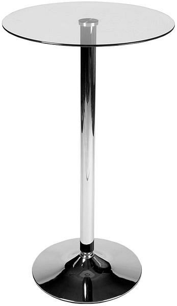 CLP Glastisch rund 105 cm, klarglas, 1024833, 4250420213900