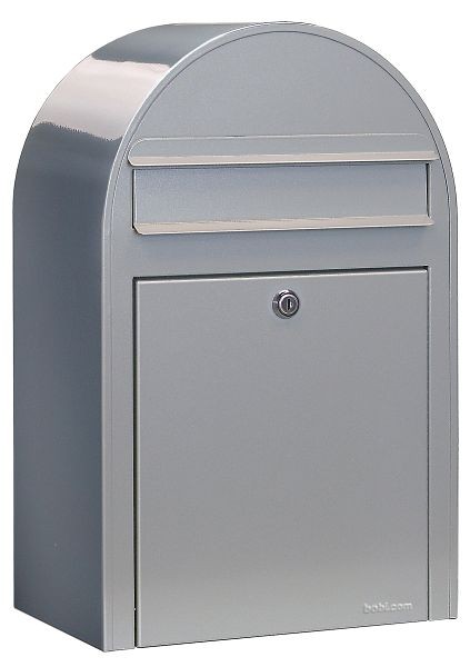 Bobi Classic Großraum-Briefkasten RAL 9006, Farbe: Nordic Silver, 01.01.01.37