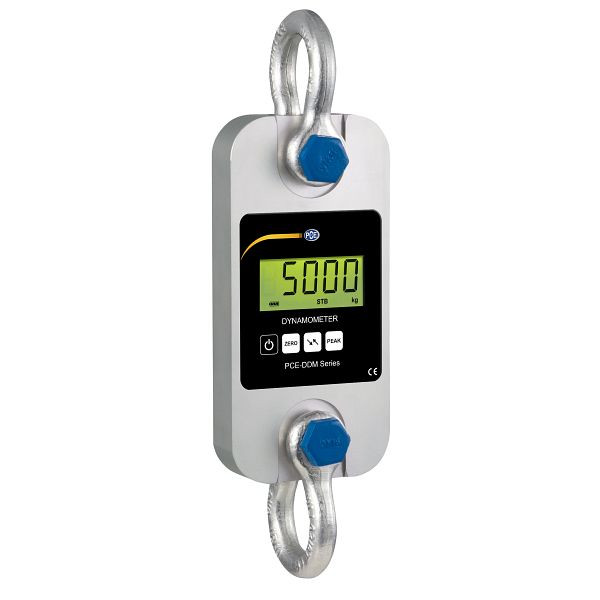 PCE Instruments Zugmesslasche, Mindestlast 40 kg, Akku/Batterie 3 x 1,5 V AA Batterie, Alkali-Mangan, PCE-DDM 5WI