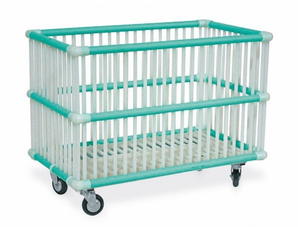 ETERNASOLID Wäschekorbwagen aus Polypropylen 62 cm (H), ES15506 günstig