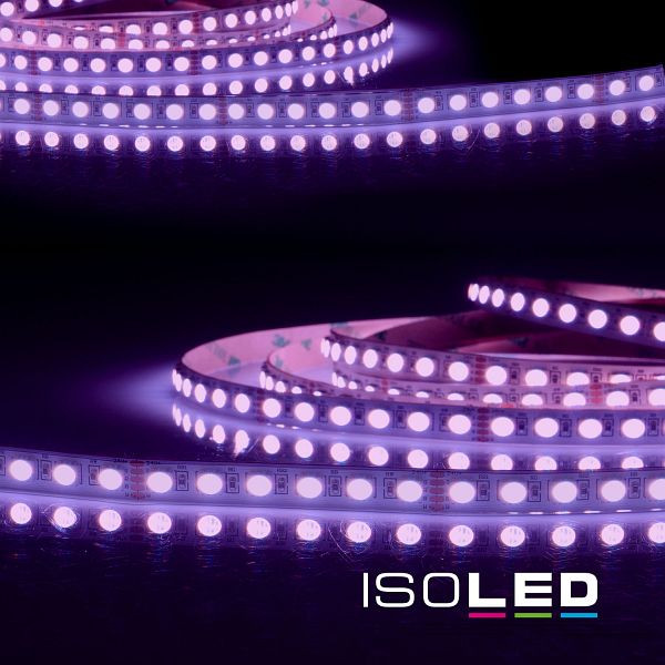 ISOLED LED AQUA RGB+WW Flexband, 24V DC, 19W, IP68, 5m Rolle, 96 LED/m, 115507