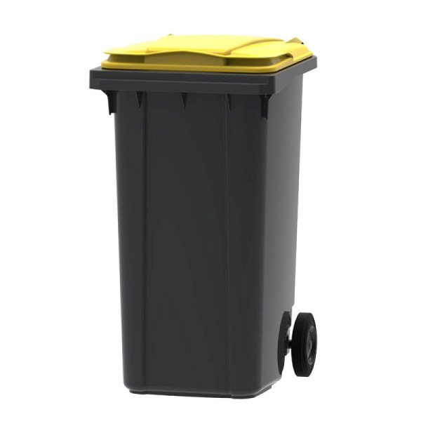 STEIN HGS Mini Container, grau, gelb, 240 Liter, 83719.0012
