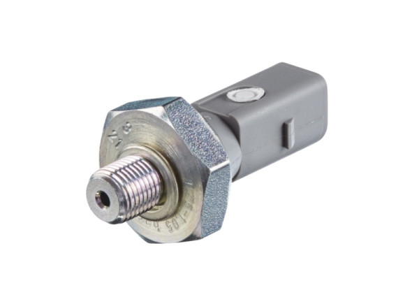 HELLA Öldruckschalter, 12V, 1-polig, Schließer, Farbe: grau, 6ZL 008 280-011