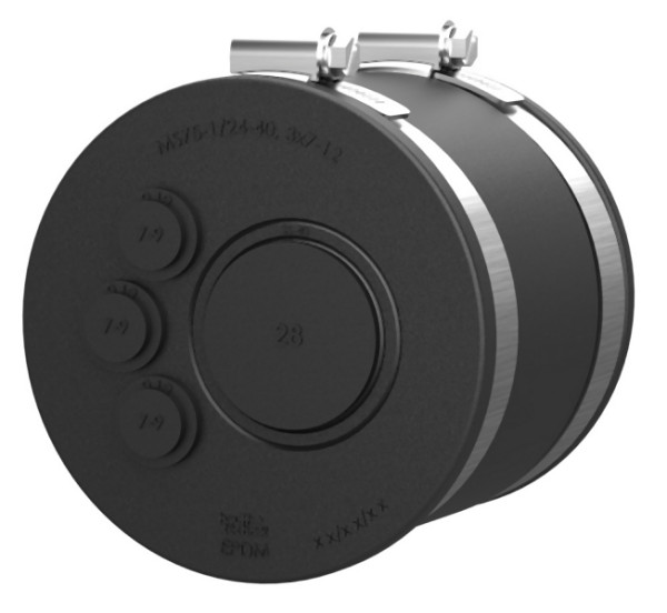 Hauff Manschettenstopfen für Wasser, Elektro und Kommunikation ETGAR MS75 EW 1x24-40+3x7-12, 3030403632