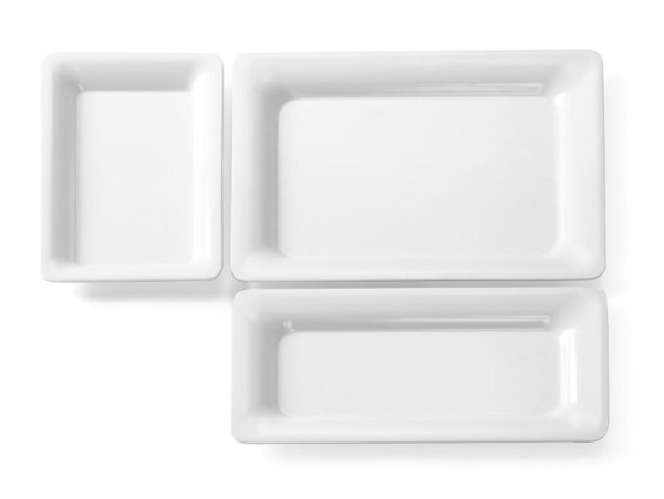 Fine Dine GN-Platte mit schmalem Rand, LxBxH: 325x265x20 mm, 566015