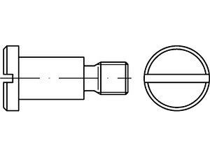 Flachkopfschrauben DIN 923 4.8/5.8 M 6 x 20 VE=S (100 Stück)