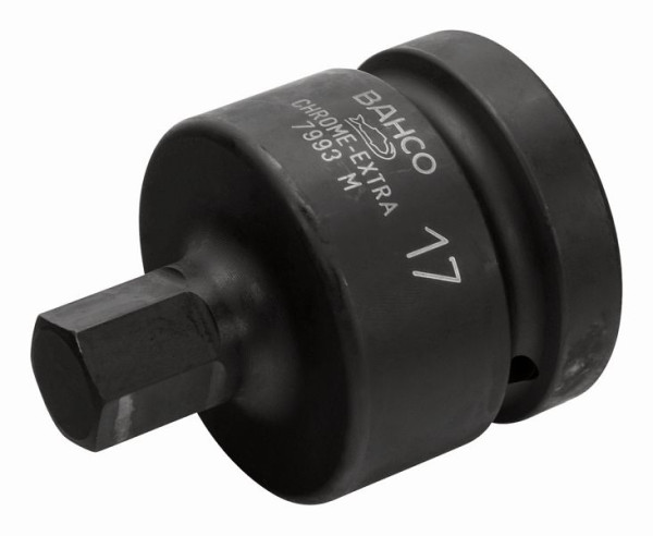 Bahco Maschinenbetätigter Schraubendreher-Einsatz 1", Sechskant, SW 19 mm, 7993M0190