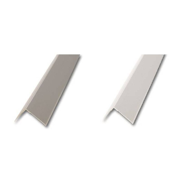Stein HGS Eckschutzprofil aus Aluminium, 3-fach gekantet, 25 x 25 mm eloxiert, silber, 34627