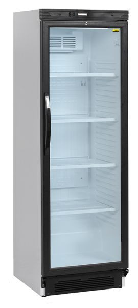 NordCap Gewerbekühlschrank KU 385 G, für Take-Away Kühlprodukte und Getränkekühlung, steckerfertig, Umluftkühlung, 435800440