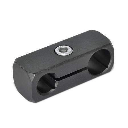 Ganter Parallel-Klemmhalter, Aluminium (GN 474.1-B10-B8-ELS), VE: 10 Stück, 474.1-B10-B8-ELS
