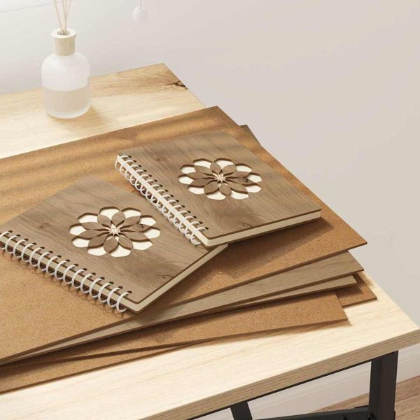 vidaXL Dekoplatten 50 pcs Artisan-Eiche 30 x 42 x 0.3 cm Holzwerkstoff, 885598