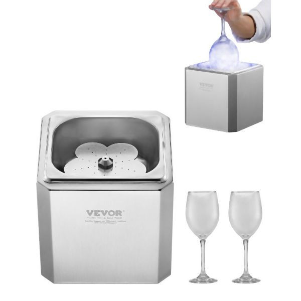 VEVOR Kommerzieller Glasfroster CO2-Bierglaskühler Schnelles Einfrieren von Eisbechern, EYHTBBJAYS00TVC1YV2