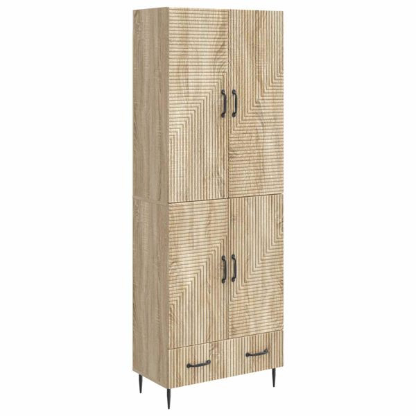 vidaXL Schrankset 2-teilig 66 x 34,5 x 95 cm Holzwerkstoff, 3416612