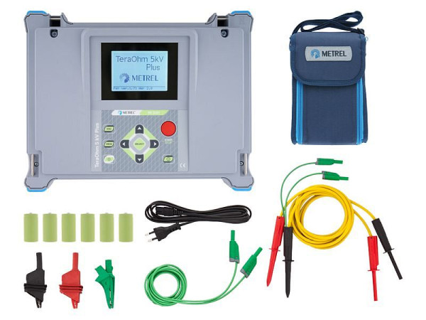 Metrel Isolationsprüfgerät TeraOhm 5 kV Plus - Standard Set, MI 3201, 20991530