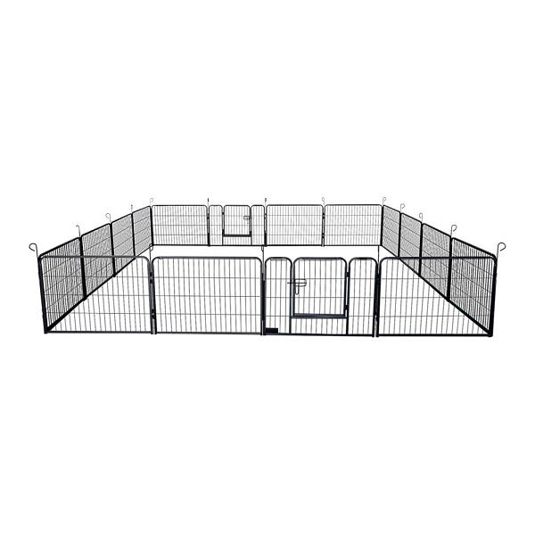 HOME DELUXE Welpenauslauf BARKI 80 x 60 cm / 16-teilig, 50907