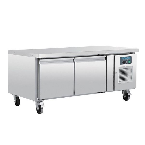 Polar Serie U 2-türiger GN-Kühltisch 214L, 230 V, DA462