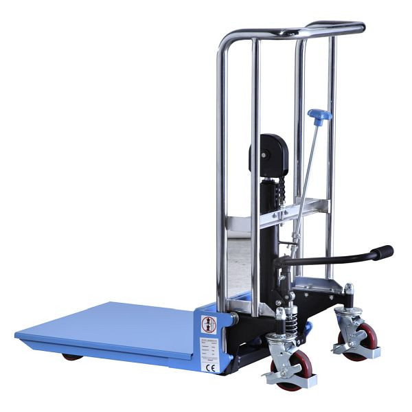 HanseLifter Gabel-/ Plattformhochhubwagen PS0485, Tragfähigkeit: 400 kg, Hubhöhe: 850 mm, GE0023925
