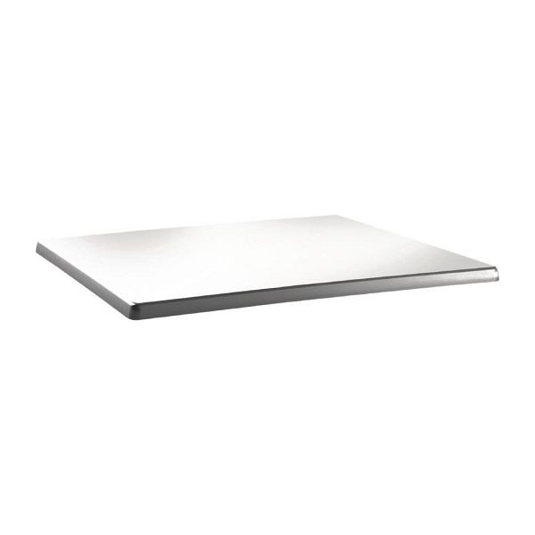 Topalit Classic Line rechteckige Tischplatte weiß 110 x 70cm, DR917