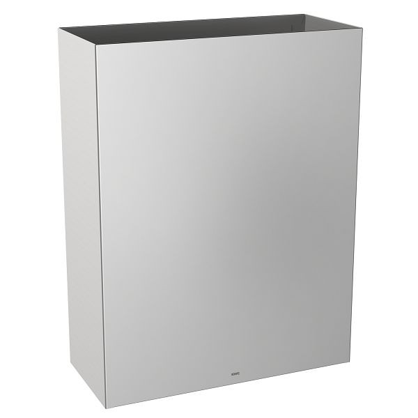 KWC Abfallbehälter, Rodan, Edelstahl, 355x460x168 mm, Aufputz, 23 l, 2000090061
