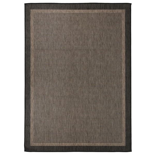 vidaXL Outdoor-Teppich Flachgewebe 200x280 cm Dunkelbraun, 340847