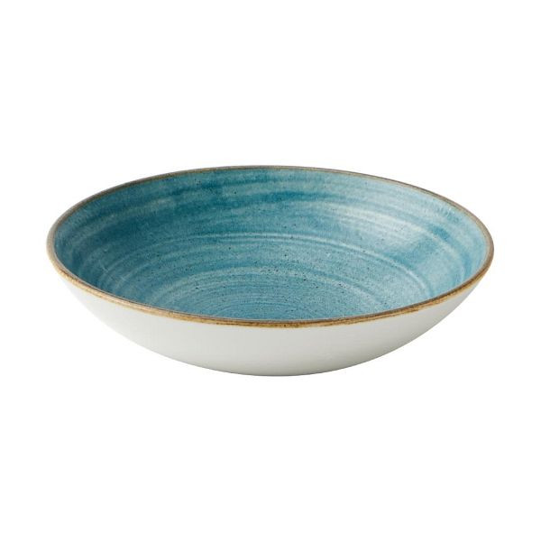 Churchill Stonecast Raw Coupe-Schüsseln, Blaugrün, 184 mm (12 Stück), CX660