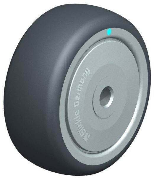 Blickle TPA 80/8KD-FK Rad aus Thermoplastisches Gummi-Elastomer, Grau, 613315