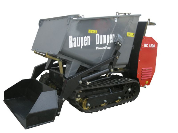 PowerPac Raupen-Dumper, Hubraum 614 cm³, RC1200