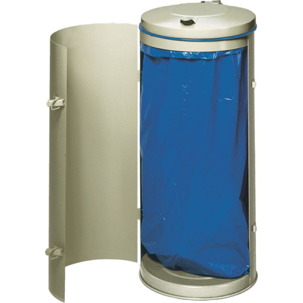 Stein HGS Müllsackständer -Cubo Vicenta-, 120 Liter/ grau /980x500mm, Einwurföffnung: 390mm, 17193