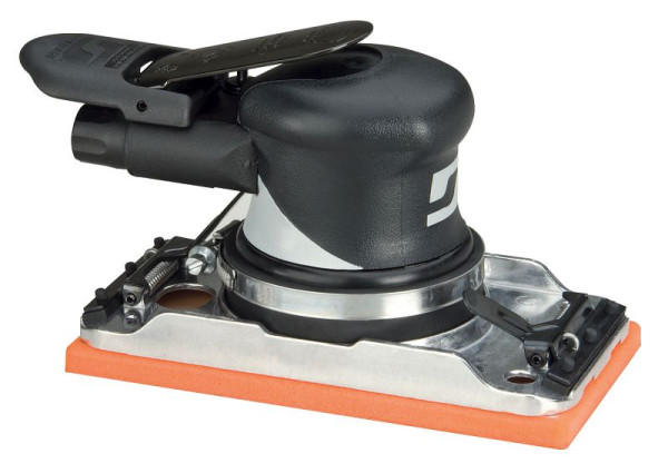Dynabrade 3-2/3" B x 7" L (93 mm x 180 mm) Dynabug Exzenterschleifer, Nicht-Vakuum, 10000 U/min, Premium-Schleifpad 57850, 57810