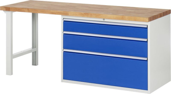 RAU Werkbank Serie 7000 - Modell 7708, B2000 x T700 x H890 mm, 13-7708A1-207B4M.11