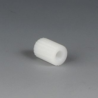 Bohlender Mini-Kupplungen Ausführung: T, Material PTFE, für Schlauch Innen-Durchmesser x Außen-Durchmesser in mm: (1/32 x 1/16") - 0,8 x 1,6, F 707-14