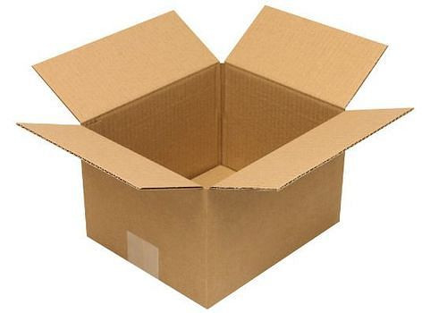 TransPak Wellpapp-Faltkarton 1-wellig, Innenmaß 230 x 190 x 140 mm, Format C5, Qualität 1.20B, VE: 50 Stück, 299225