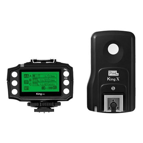 Pixel i-TTL Radio Blitzauslöse Set King Pro für Sony Mi, 3931139