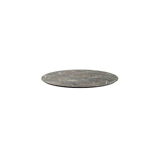 Feros HPL Tischplatte Galaxy Marble Ø70 cm, 1570, 8719979477714