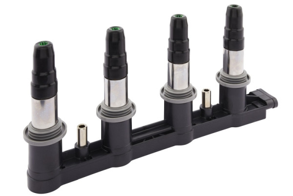 HELLA Zündspule, 12V, 7-polig, Blockzündspule, geschraubt, 5DA 358 000-321