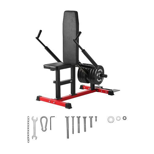 VEVOR Dip-Maschine Trizeps/Bizeps Presse (204 kg) mit Kabelstange, verstellbarem Sitz & Rückenlehne für Oberkörper-Workout, XBTJJZTSXTJS4H841V0