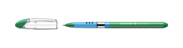 Schneider Kugelschreiber Slider Basic - M, grün, SN151104