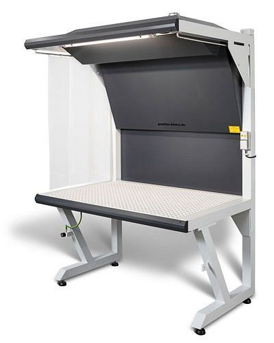 DENIOS Absaugtisch für Klebearbeiten, Arbeitsfläche 1000 x 900 mm, 268900