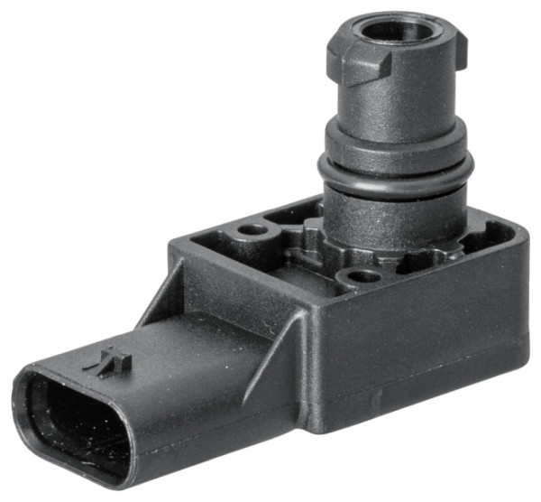 HELLA Sensor, Ladedruck, 3-polig, geschraubt, 6PP 358 152-111