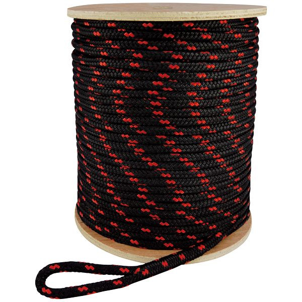 Runpotec Zugseil Polyester, Durchmesser 12mm 350m auf Trommel, 20618