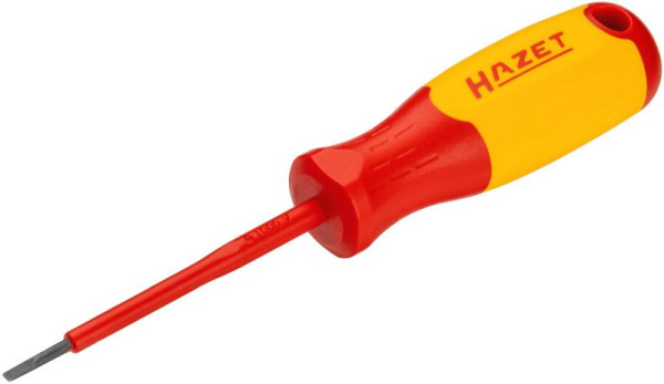 Hazet Elektriker-Schraubendreher, schutzisoliert, Schlitz Profil, SW 0,4 x 2,5 mm, 811KV-25