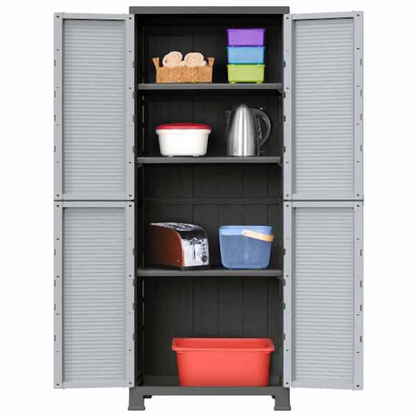 vidaXL Kunststoffschrank 68x39x171,5 cm, 337901, 8720286662304