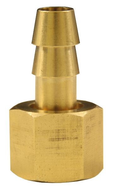 ELMAG Schlauchtülle mit Überwurfmutter, IG 1/2',6 mm, Messing, 42368