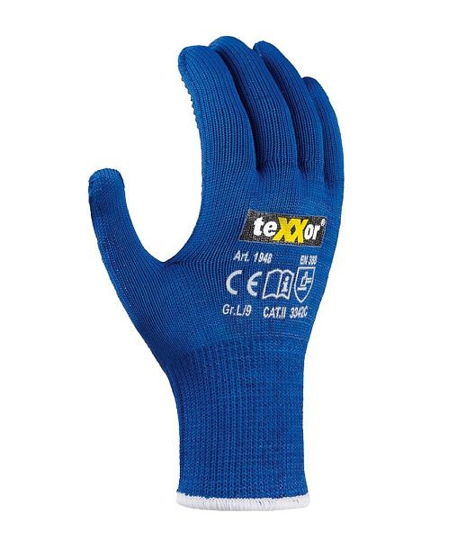 teXXor Schnittschutz-Feinstrickhandschuhe, Größe: 7, VE: 12 Paar, 1948-7