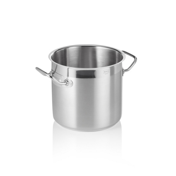 WAS Suppentopf COOKWARE 21, Ø 20 cm, 6 L, Chromnickelstahl 18/10, 2101200