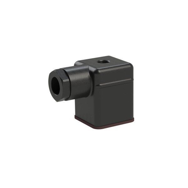 Riegler Gerätesteckdose, Bauform A, 0-250 V, AC/DC, M16 IG, 124691