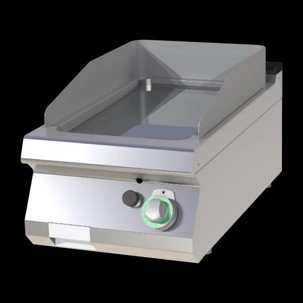 RM Thermik Serie 700, Gas-Grillplatte, 400x730x300 mm, glatte Grillfläche verchromt, FTH-C-704G